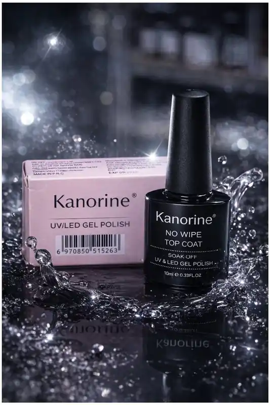 Kanorine No Wipe Top Coat UV/LED Gel Polish, 10 ml Ihned K Objednání