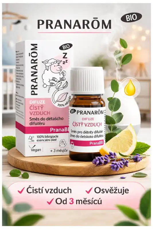 Poslední Šance Pranarôm PranaBB Difuze Čistý vzduch (Purificator) BIO, 10 ml
