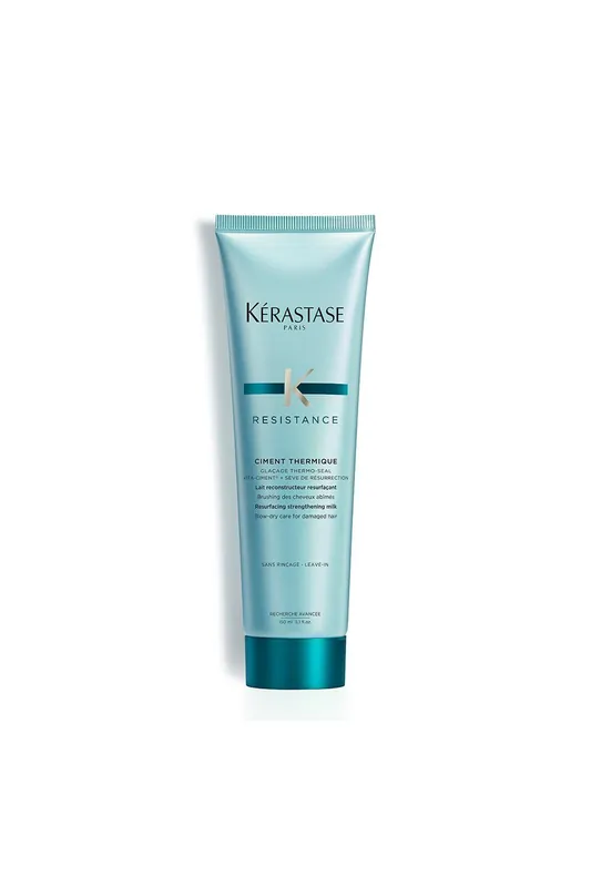Vysoce Kvalitní Kérastase Resistance Ciment Thermique, mléko na ochranu před teplem pro poškozené vlasy, 150 ml