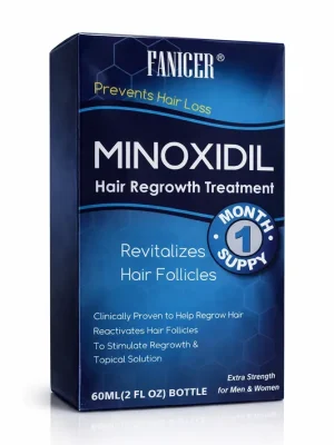 FANICER Minoxidil – kúra pro podporu růstu vlasů 60 ml Levný