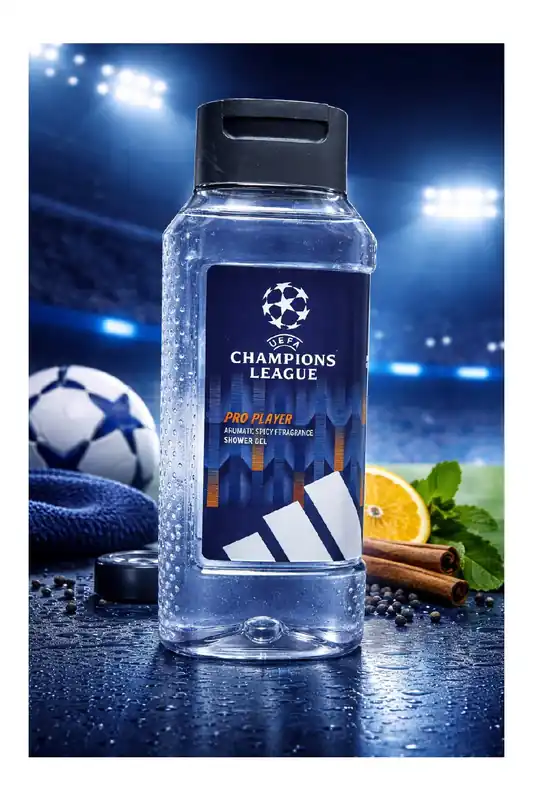 Speciální Cena UEFA Champions League Pro Player – sprchový gel s aromaticko-kořeněnou vůní 250ml
