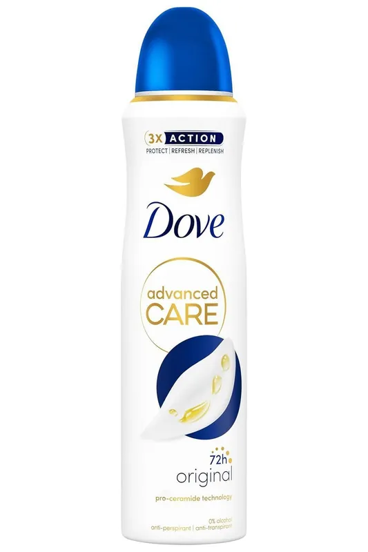Dove Advanced Care Original sprej 72 hodin 200 ml Novinka
