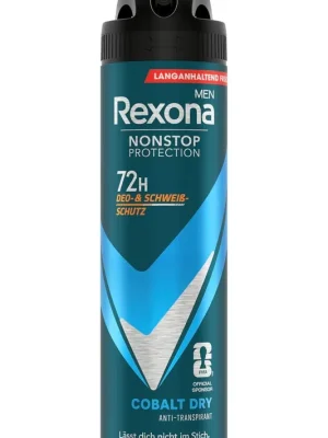 Poslední Šance Rexona Men Nonstop Protection Antiperspirant Deodorant Cobalt Dry 150 ml