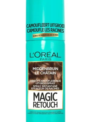 Nízká Cena L'Oréal Paris Magic Retouch Root Touch-Up Spray 75 ml Kaštanová