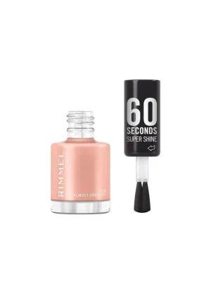 Sleva Rimmel 60 Seconds Super Shine Nail Polish – 112 Almost Apricot – 8 ml