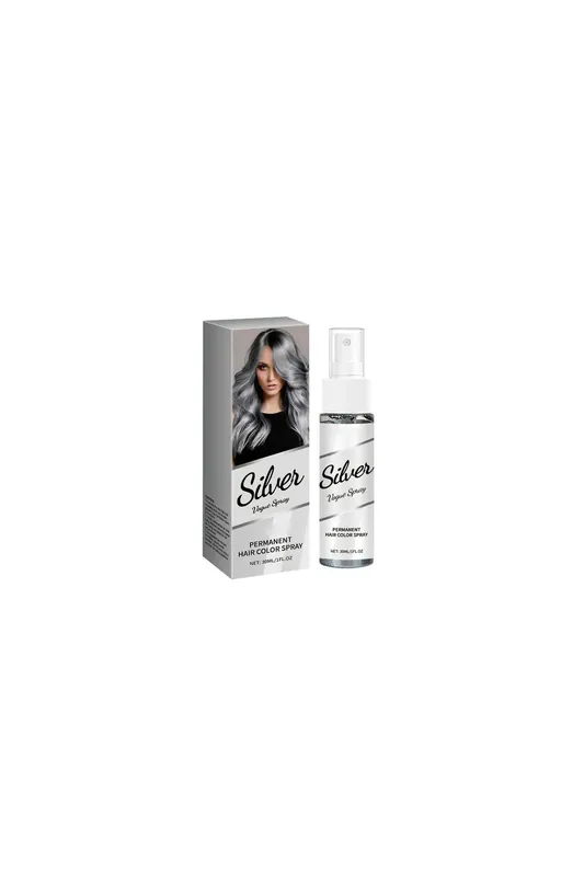 Hoegoa Silver Vogue Spray – permanentní barva na vlasy ve spreji 30 ml (HG-A06-0001-01) Bezpečná Platba