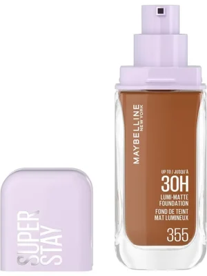 Maybelline New York Superstay 30H Lumi-Matte Foundation –odstín 355 dlouhotrvající tekutý make-up 35ml Nejlepší Cena