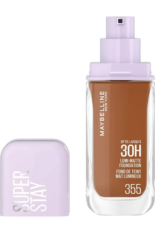 Maybelline New York Superstay 30H Lumi-Matte Foundation –odstín 355 dlouhotrvající tekutý make-up 35ml Nejlepší Cena