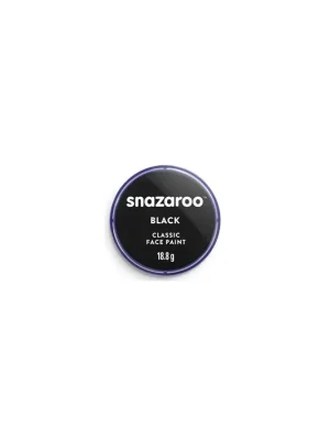 Přímo Od Výrobce Snazaroo Classic Face Paint Black – klasická barva na obličej černá 18,8 g