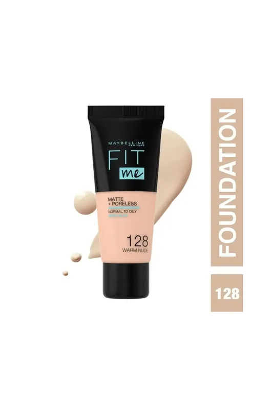 Cenově Výhodný Maybelline Fit Me Matte + Poreless Make-up 128 Warm Nude 30ml