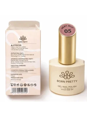 Nejprodávanější Born Pretty Milky Jelly Gel Polish 05 – gelový lak na nehty 10ml