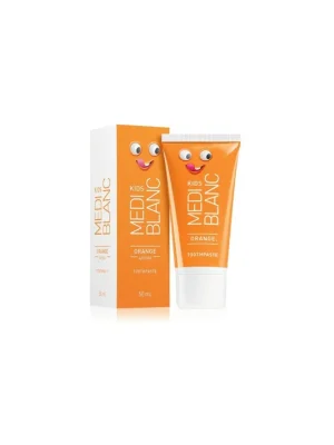 MEDIBLANC KIDS dětská zubní pasta Orange 50 ml, EXP: 03/2026 Sleva