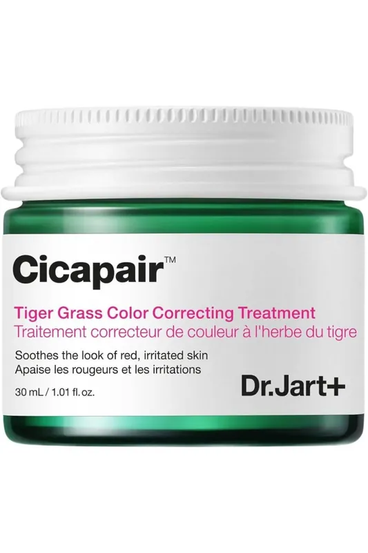 Levný Dr.Jart+ Cicapair Tiger Grass Korekční krém proti zarudnutí, 30 ml