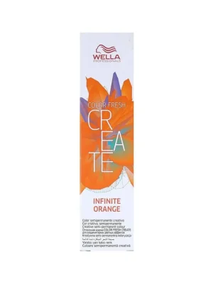 Wella Color Fresh Create - Tónovací krém na vlasy - iNFINITE ORANGE - 60 ml, EXP: 03/2026 Akční Nabídka