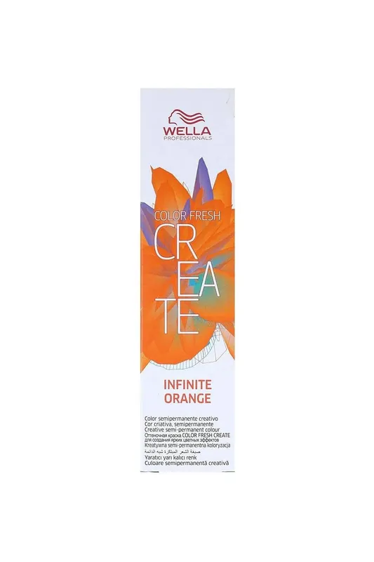 Wella Color Fresh Create - Tónovací krém na vlasy - iNFINITE ORANGE - 60 ml, EXP: 03/2026 Akční Nabídka