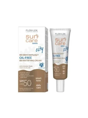 Flos-Lek, CITY BB matující krém OIL-FREE SPF 50+, 30 ml, EXP: 03/2026 Speciální Cena