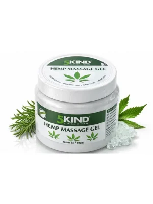 5KIND Hemp Massage Gel – masážní gel s konopným olejem (500 ml) Objednat Nyní