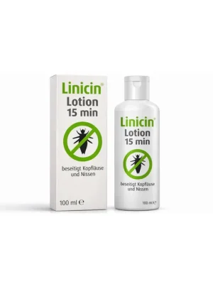 Finální Výprodej Linicin Lotion 15 min – přípravek proti vším a hnidám (100 ml)