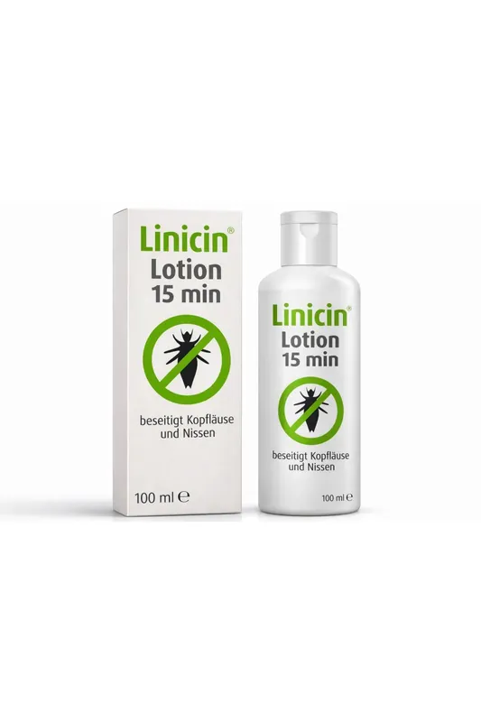 Finální Výprodej Linicin Lotion 15 min – přípravek proti vším a hnidám (100 ml)