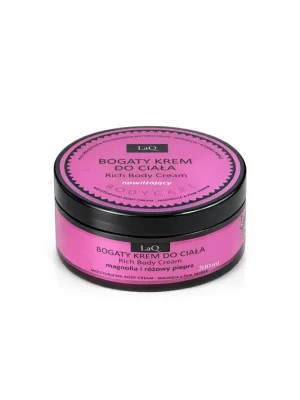 Koupit Online LaQ Rich Body Cream – hydratační tělový krém Magnolie & růžový pepř 200 ml