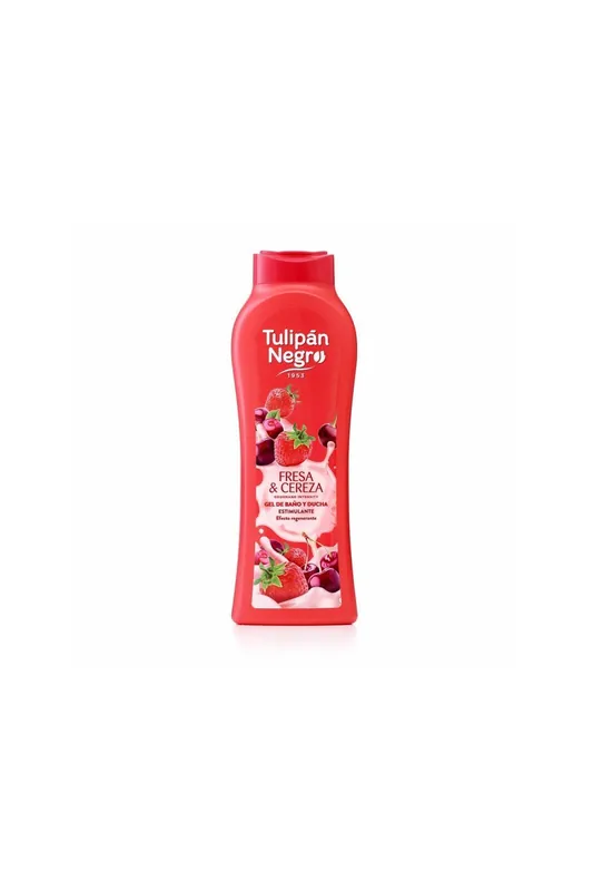 Super Cena Tulipán Negro – Sprchový gel Fresa & Cereza 650 ml