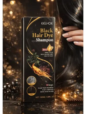 EELHOE Black Hair Dye Shampoo 3v1 – barvící šampon 100 ml Výprodej