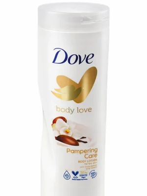 Vrácení Zdarma Dove Body Love Pampering Care tělové mléko – 400 ml (poškozený obal)