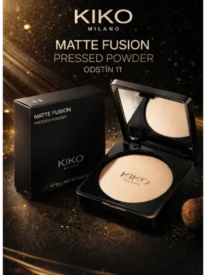 Objednat Nyní KIKO Milano Matte Fusion Pressed Powder – odstín 11, 12g
