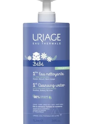 Výhodná Nabídka URIAGE Baby 1. čisticí voda 1000 ml(poškozený aplikátor)