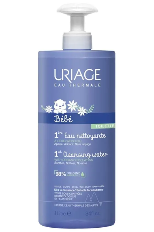 Výhodná Nabídka URIAGE Baby 1. čisticí voda 1000 ml(poškozený aplikátor)