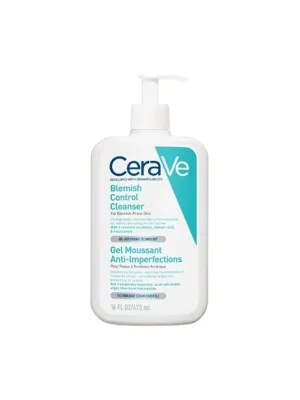 Finální Výprodej CeraVe - Blemish Control Face Cleanser, osvěžující čistič na obličej, 236 ml (Odlomený dávkovač)