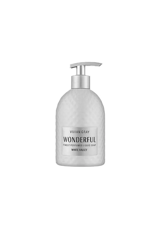 VIVIAN GRAY WONDERFUL tekuté krémové mýdlo 500 ml WHITE VALLEY-poškozený aplikátor Výprodej