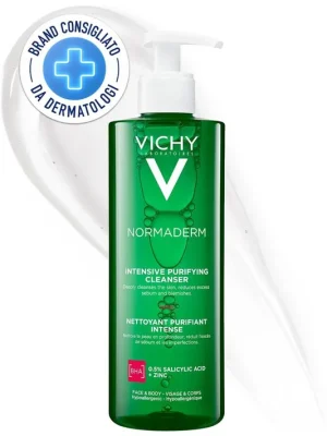 Časově Omezené Vichy Normaderm Phytosolution Intensive Čisticí gel 400 ml (poškozený aplikátor)