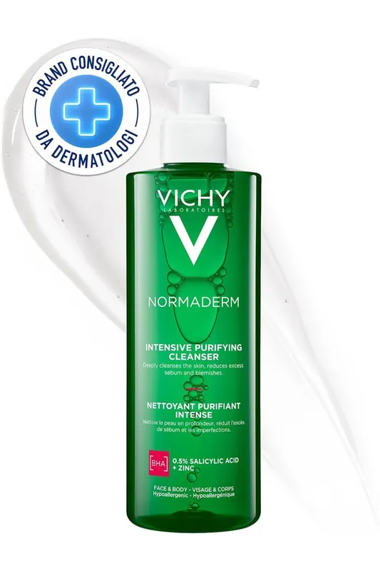 Časově Omezené Vichy Normaderm Phytosolution Intensive Čisticí gel 400 ml (poškozený aplikátor)