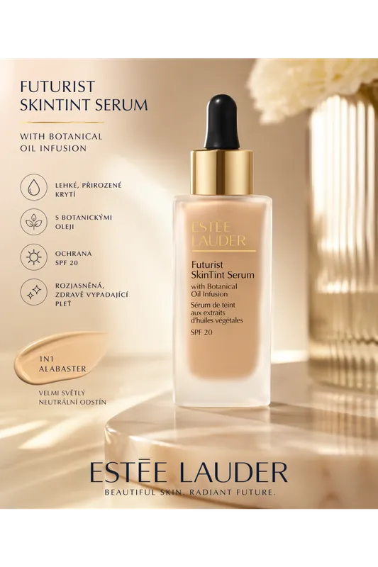 Estée Lauder Futurist SkinTint Serum SPF 20 – odstín 1N1 Alabaster 30ml Jen Po Omezenou Doba