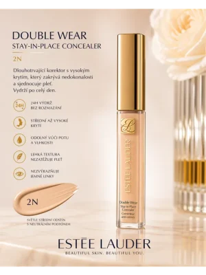 Estée Lauder Double Wear Stay-in-Place Concealer – odstín 2N 12ml Výhodná Nabídka