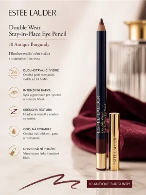 Autentický Estée Lauder Double Wear Stay-in-Place Eye Pencil – odstín 10 Antique Burgundy