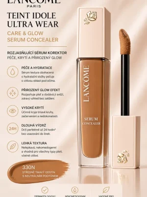 Vrácení Zdarma Lancôme Serum Concealer – rozjasňující korektor se sérovým efektem (odstín 330N) 13ml