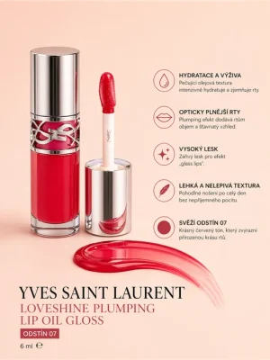 Poslední Šance Yves Saint Laurent Olejový lesk na rty Loveshine – odstín 07, 6ml