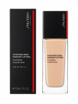 Shiseido Synchro Skin Radiant Lifting Foundation Luxusní make-up– odstín 140 Porcelain 30ml Poslední Šance