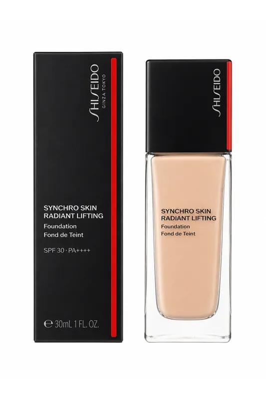 Shiseido Synchro Skin Radiant Lifting Foundation Luxusní make-up– odstín 140 Porcelain 30ml Poslední Šance