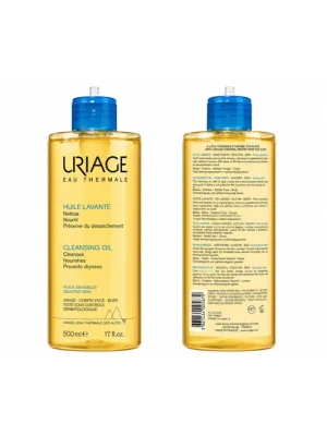 URIAGE Eau Thermale Huile Lavante – čisticí sprchový olej 500 ml, (poškozený aplikator) Bezpečná Platba