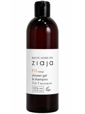 ZIAJA Baltic Home Spa Fit Mango – sprchový gel & šampon 3v1, 500 ml (poškozený aplikátor) Tovární Cena