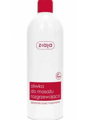 Horká Nabídka ZIAJA Hřejivý masážní olej (500 ml) - poškozený aplikátor