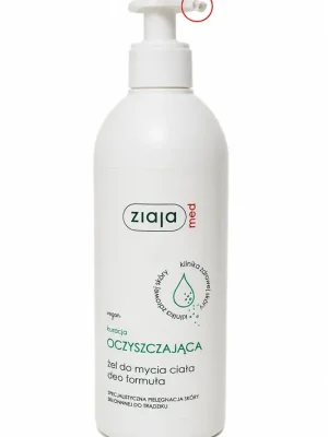Novinka Ziaja Med Čisticí mycí gel na tělo – 400 ml (poškozený aplikátor)