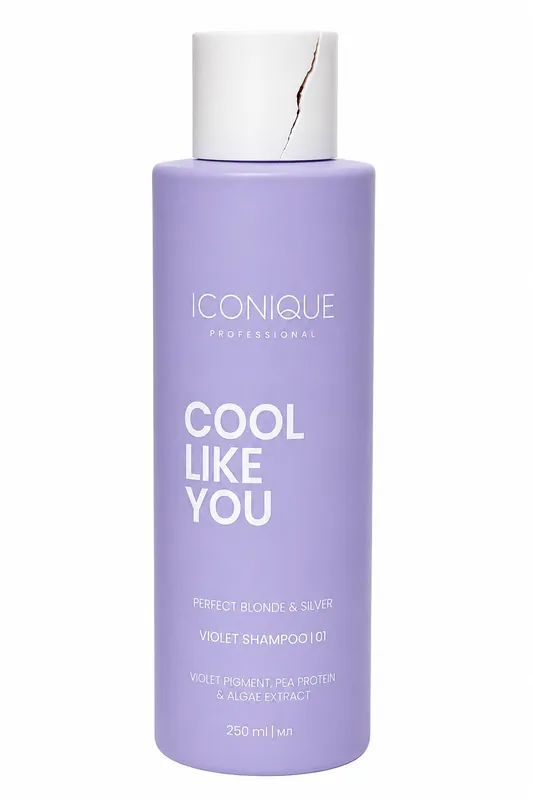 Must-Have Iconique Professional - Fialový šampon 01 – 250 ml (poškozený aplikátor)