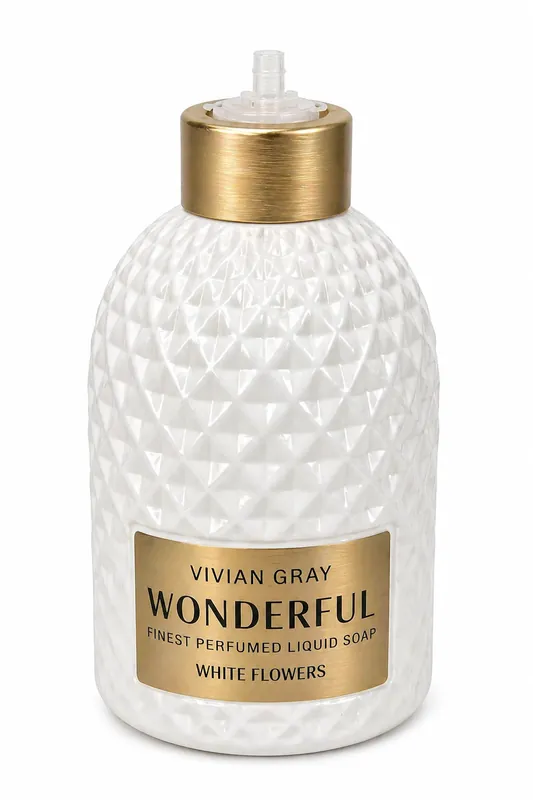 Vivian Gray Wonderful White Flowers tekuté mýdlo – 500 ml -(poškozený aplikátor) Must-Have