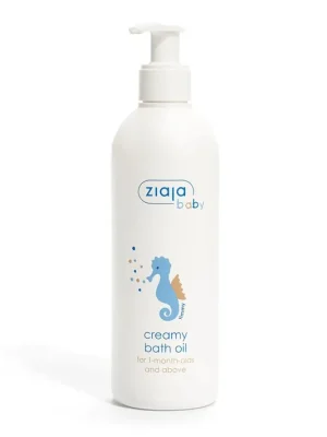 Oblíbený Ziaja Hypoalergenní krémový koupelový olej pro miminka od prvního měsíce 300 ml-(poškozený aplikátor)