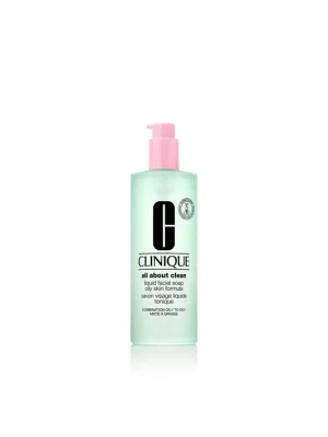 Clinique All About Clean tekuté mýdlo na obličej pro mastnou pleť 400 ml (poškozený aplikátor) Výprodej
