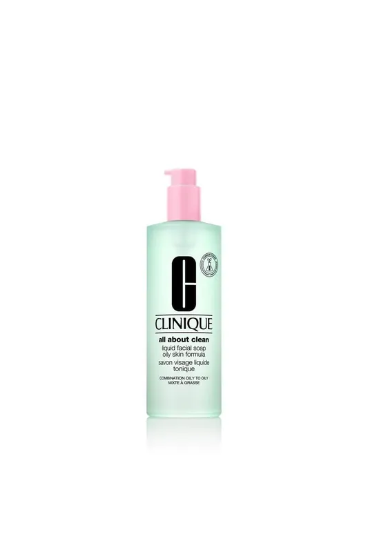 Clinique All About Clean tekuté mýdlo na obličej pro mastnou pleť 400 ml (poškozený aplikátor) Výprodej